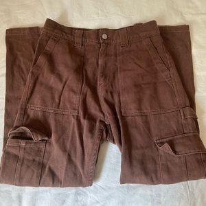 brown cargo pants